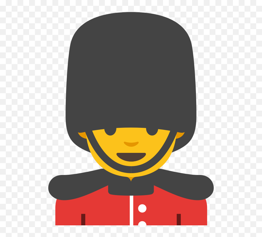 England London Soldier Png - Emoji Guard Clipart Full Size Guard Emoji,N.e. Patriots Emoticons