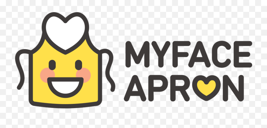 Custom Face Mash Photo Apron Kitchen - Happy Emoji,Fathers Day Emoticon