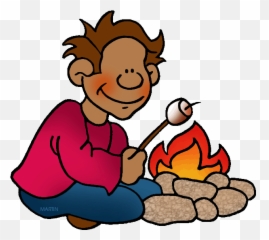 Sports Clip Art - Person Roasting Marshmallow Clipart Emoji,Trampoline Art And Emotions