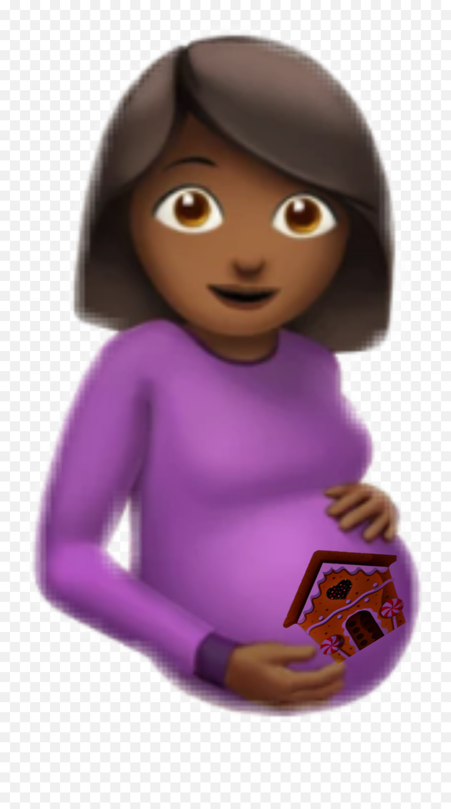 Blackwoman Blackwomen Sticker Emoji,Pregnant Emoji
