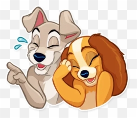 Lady And The Tramp Sticker Pack - Stickers Cloud Lady And The Tramp Stickters Emoji,Tramp Emoji Disney