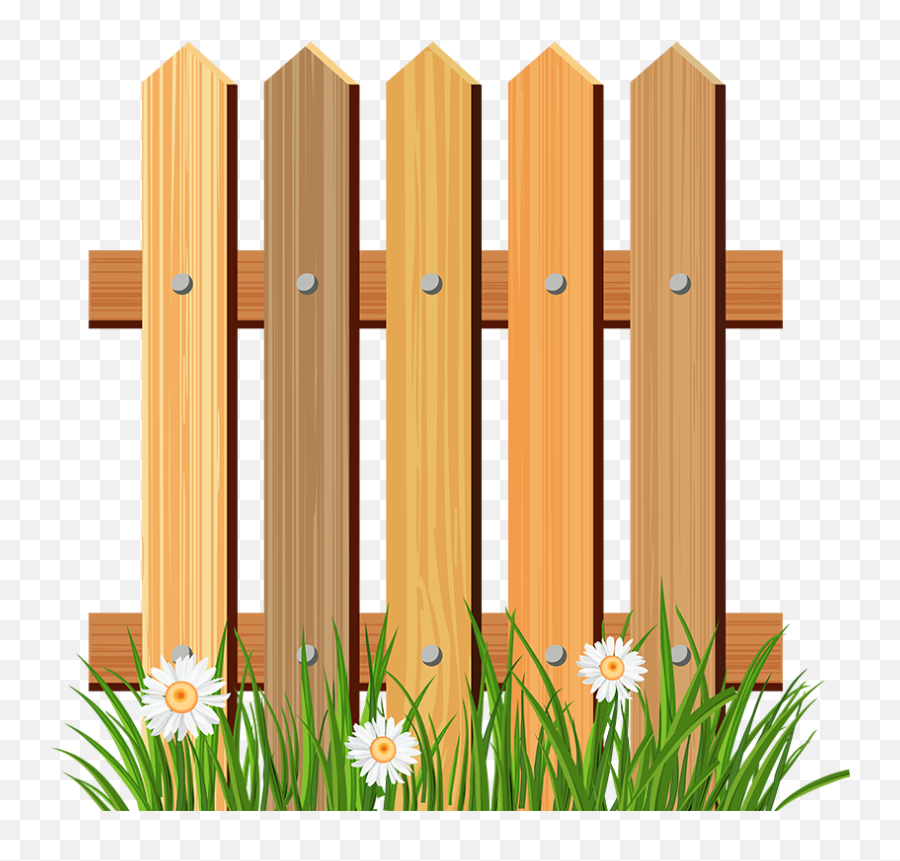 Garden Fence Grass Png Transparent - Clip Art Fence Emoji,House Emoji With Garden