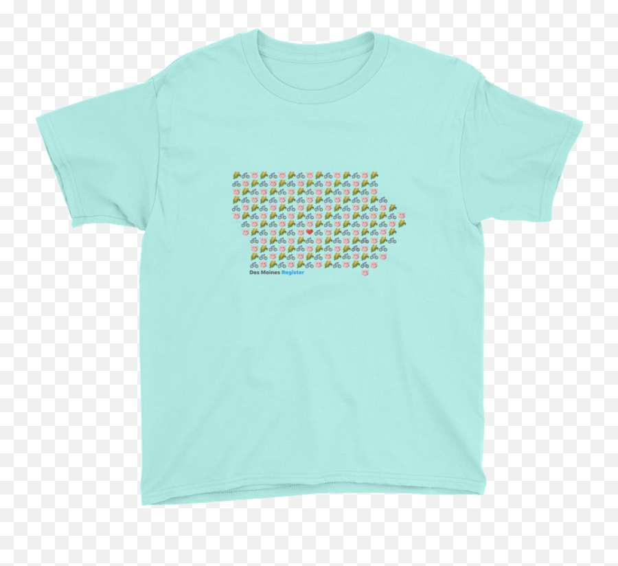 Emoji Iowa Youth T,How To Print Emojis On A Shirt