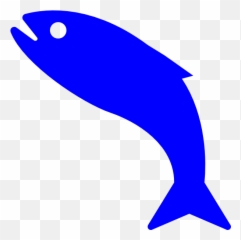 Download Fish Clipart Blue - Fish Clip Art Bangus Full Fish Clipart Blue Silhouette Emoji,X Ray Emoji