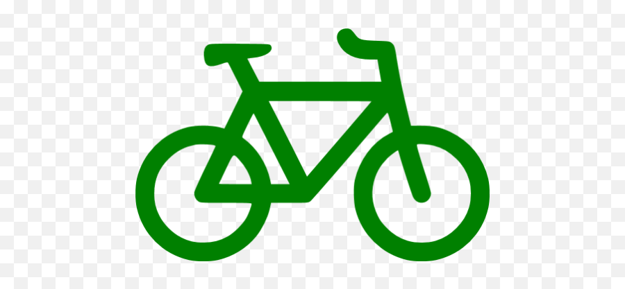 Green Bicycle Icon Emoji,Emoticon For Biking