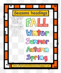 Eslefl Preschool Teachers May 2019 Emoji,Color And Emotion And Seasons