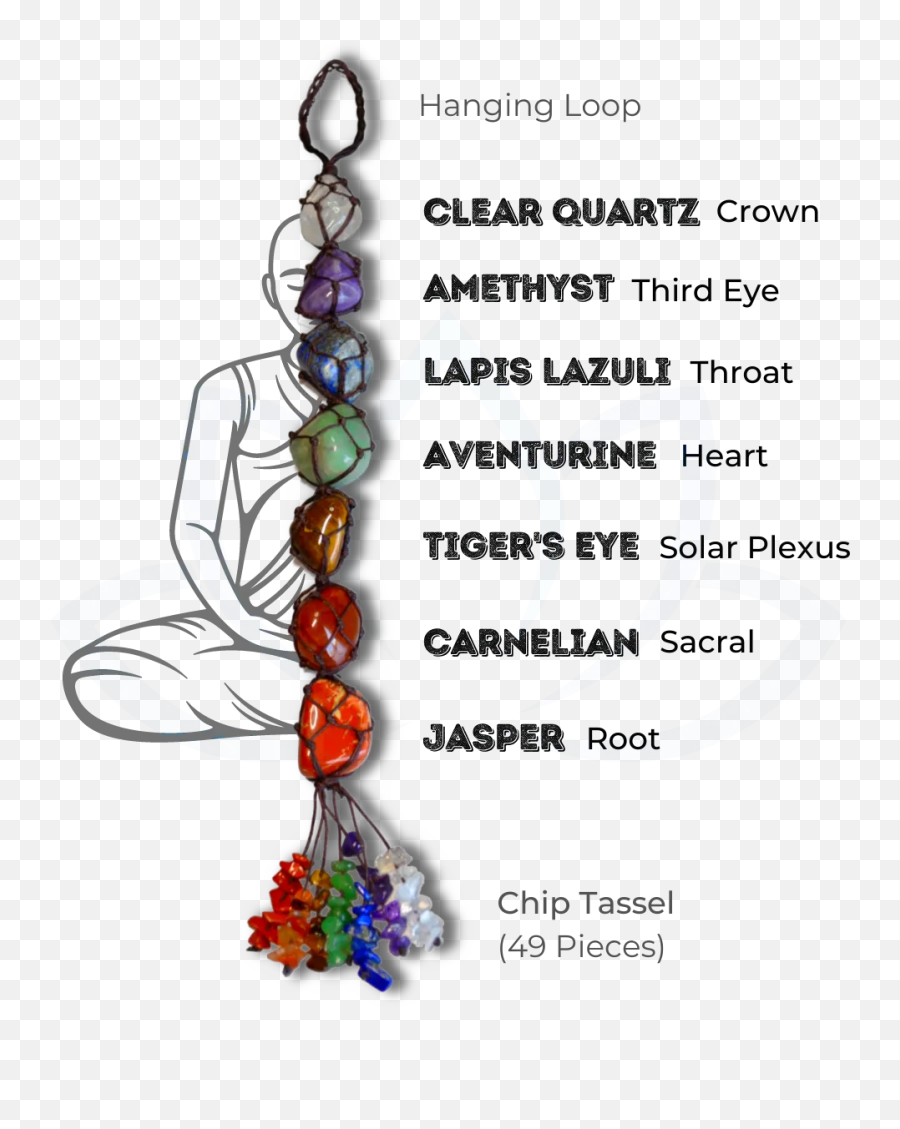 Hanging Chakra Crystals U2013 Yugen Emoji,Quartz Rock That Means Emotion