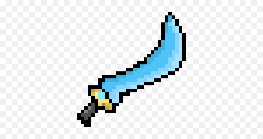 Enchanters Sword By Wafflicious - Pixel Art Emoji,Sword And Shield Emoji