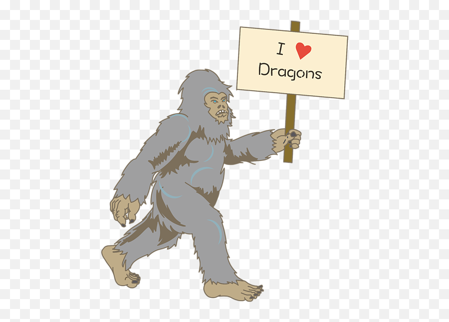 Bigfoot Loves Dragons Funny Sasquatch Squatch Throw Pillow Emoji,Bigfoot Emoticon Facebook