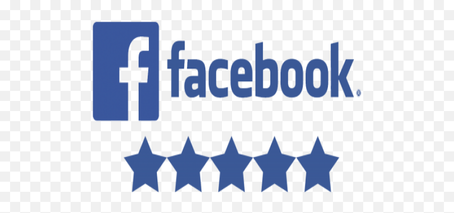 Download Hd Facebook Five Star Review - Transparent Facebook Reviews Logo Emoji,Facebook High Five Emoji