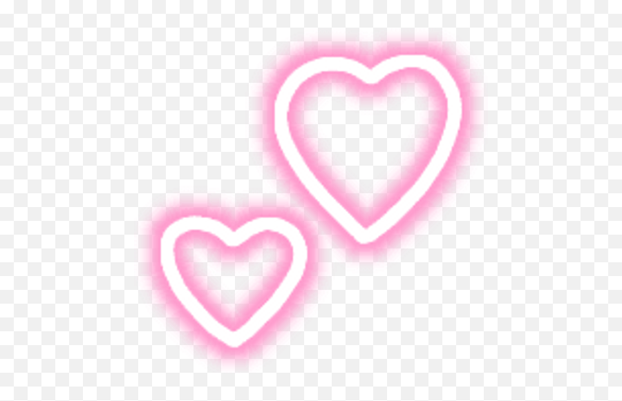 Sticker Maker - Very Shiny Neon Emojis 3byyessy,Shining Heart Emoji