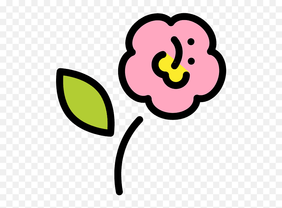 Hibiscus Emoji Clipart Free Download Transparent Png,Little Sunflower Emojis