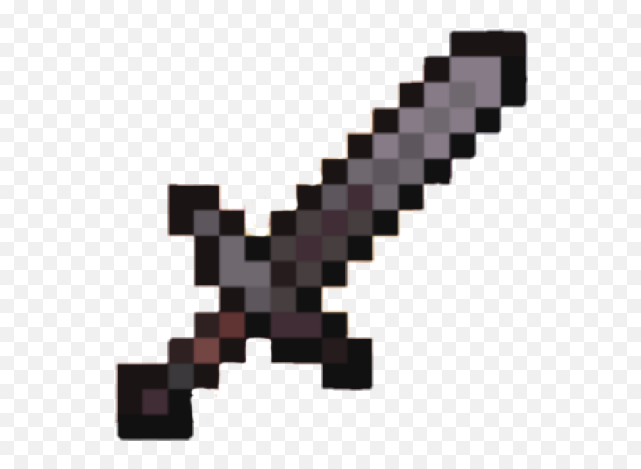 Minecraft Netherite Sword Sticker By Szymeq 3 - Minecraft Diamond Sword Emoji,Sword Emoji Png