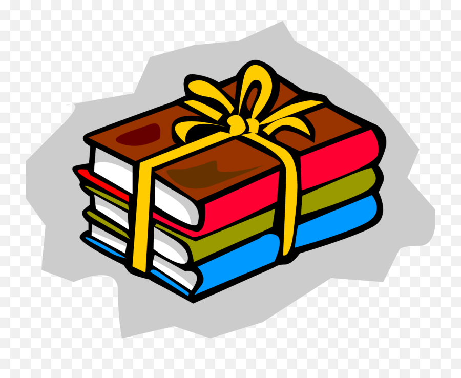 Tall Stack Of Books Clipart Book Franklin - Clipartix Book Bundles For Gift Emoji,Textbook Emoji