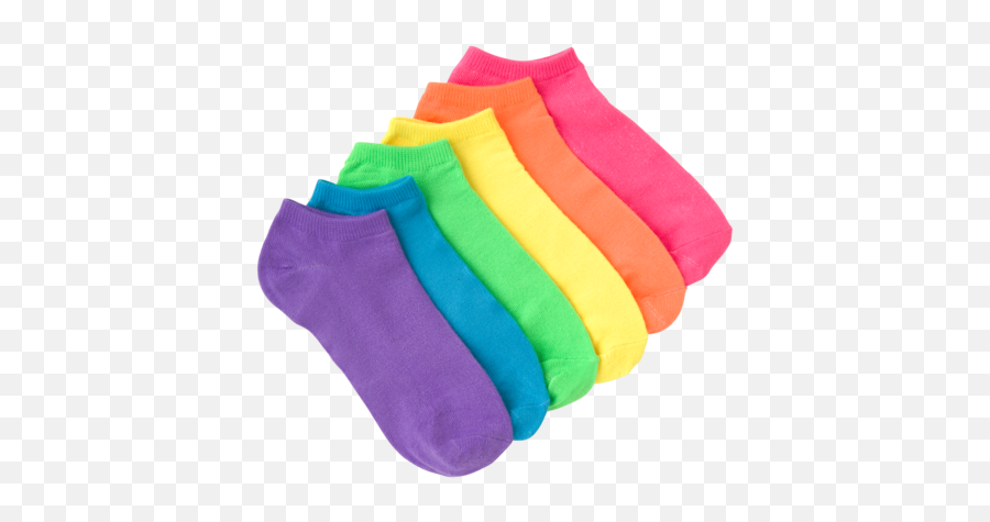 All Socks - Crew Socks For Men And Women Huge Sock Neon Ankle Socks Emoji,Purple Emoji Slippers