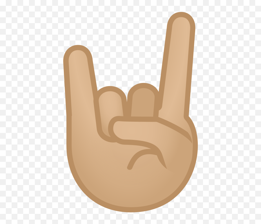 Medium - Emojis Con Las Manos,Rock Hand Emoji