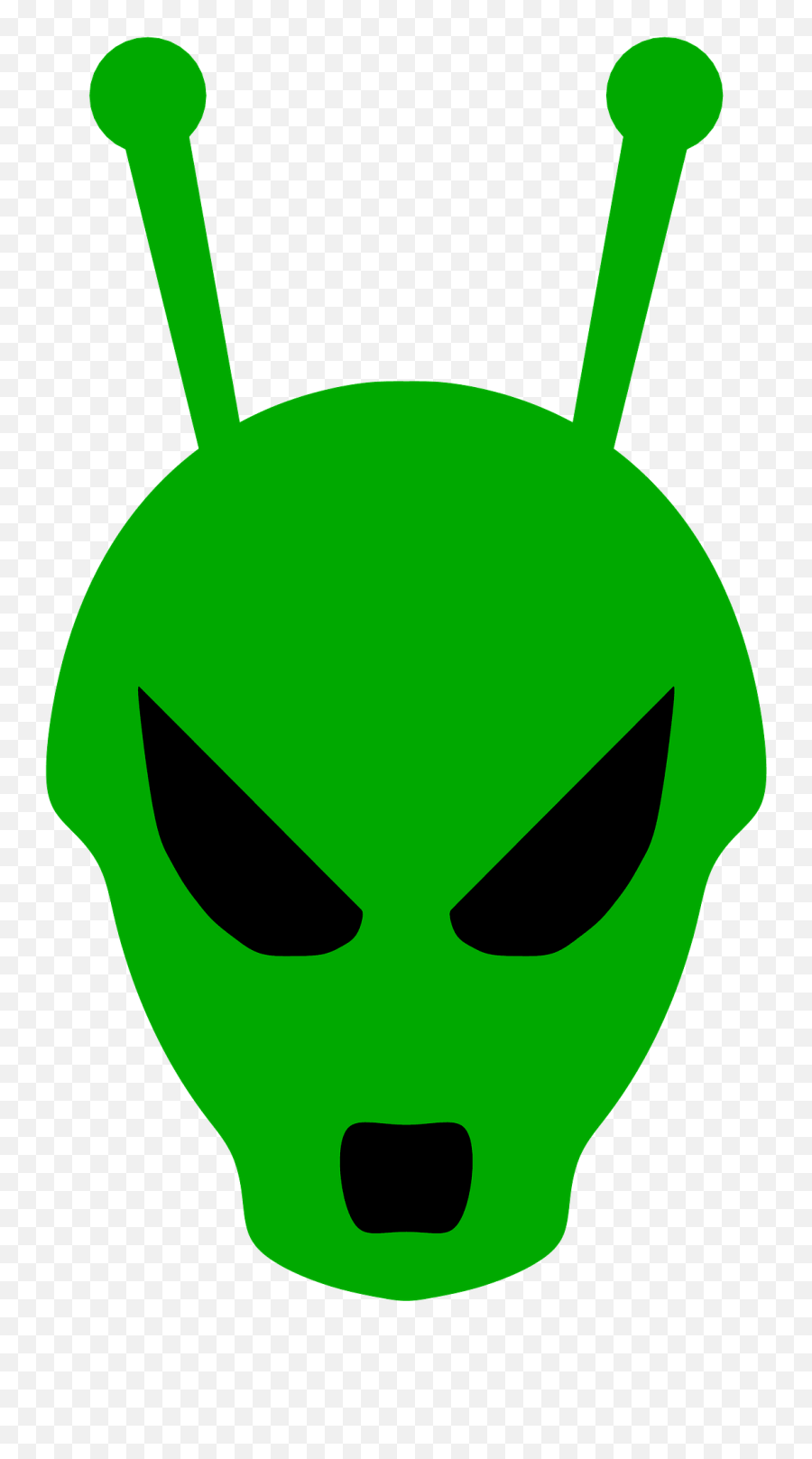 Alien Head Clipart Free Download Transparent Png Creazilla - Fictional Character Emoji,Alien Emoji Hat