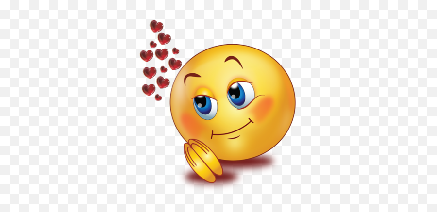 Love Big Eyes Smiley Emoji - Big Smile Emoji Love,Big Emoji Images