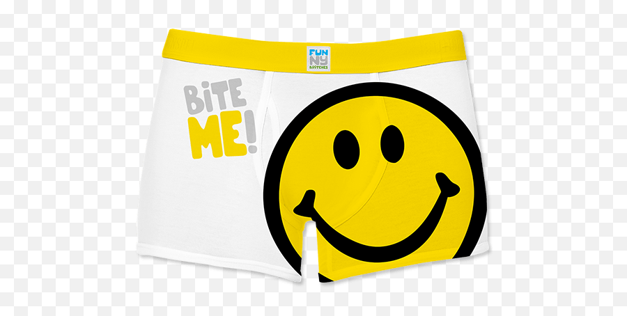Briefs - Happy Emoji,Underwear Emoticon