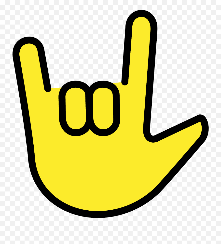 I Love You Hand Sign - Emoji Meanings U2013 Typographyguru Meaning,Meaning Of Emojis
