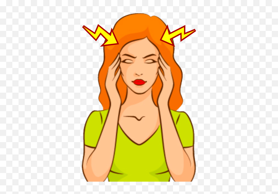 Headache Around The Head - Cluster Headaches For Women Emoji,Hookah Emoji Copy And Paste