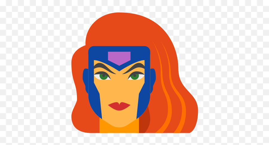 Jean Grey Icon U2013 Free Download Png And Vector - Hair Design Emoji,Marvel Emoji Download