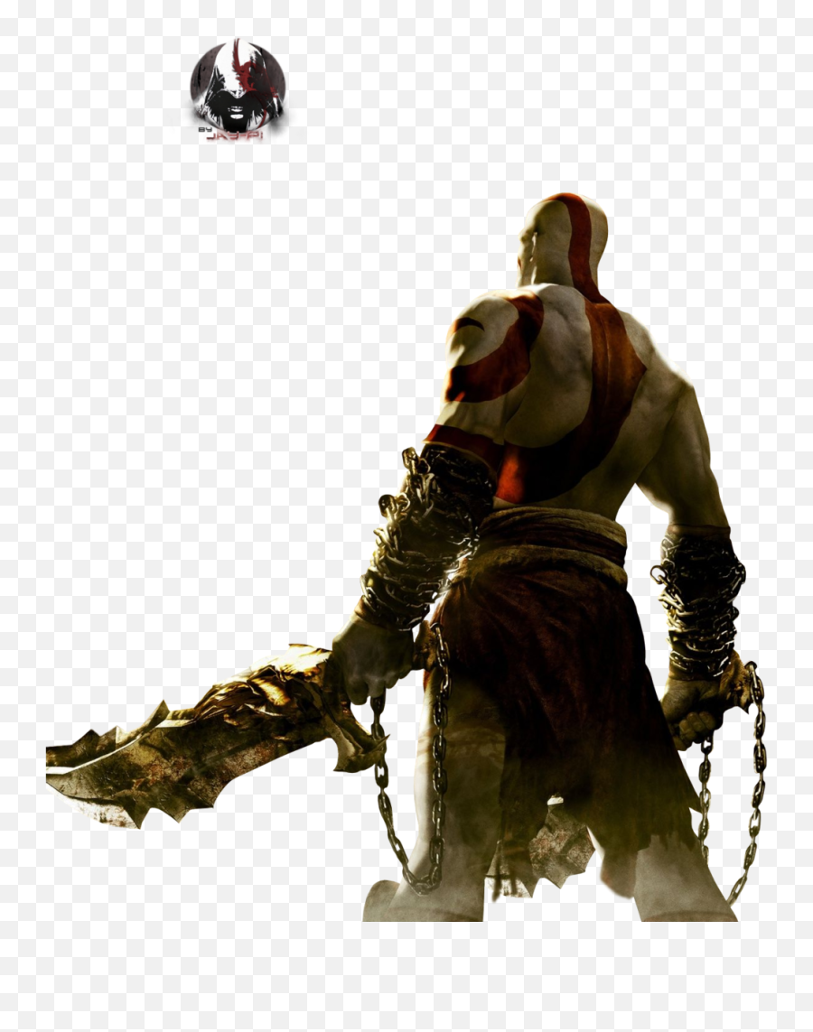 God Of War Clipart Black And White - God Of War Png God Of War Chains Of Olympus Wallpaper Hd Emoji,God Of War Emoji