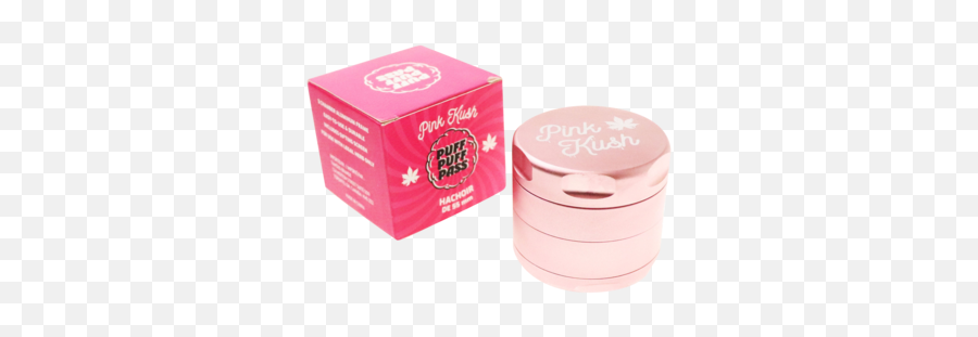 Puff Puff Pass Pink Kush Strain Grinder - Puff Puff Pass Pink Kush Grinder Emoji,Cream Puff Emoji