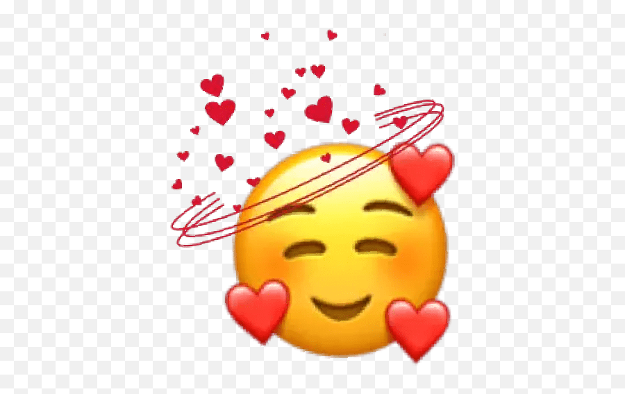 Emoji Love - Smiley Face Heart Emoji,Emoji Love Stickers