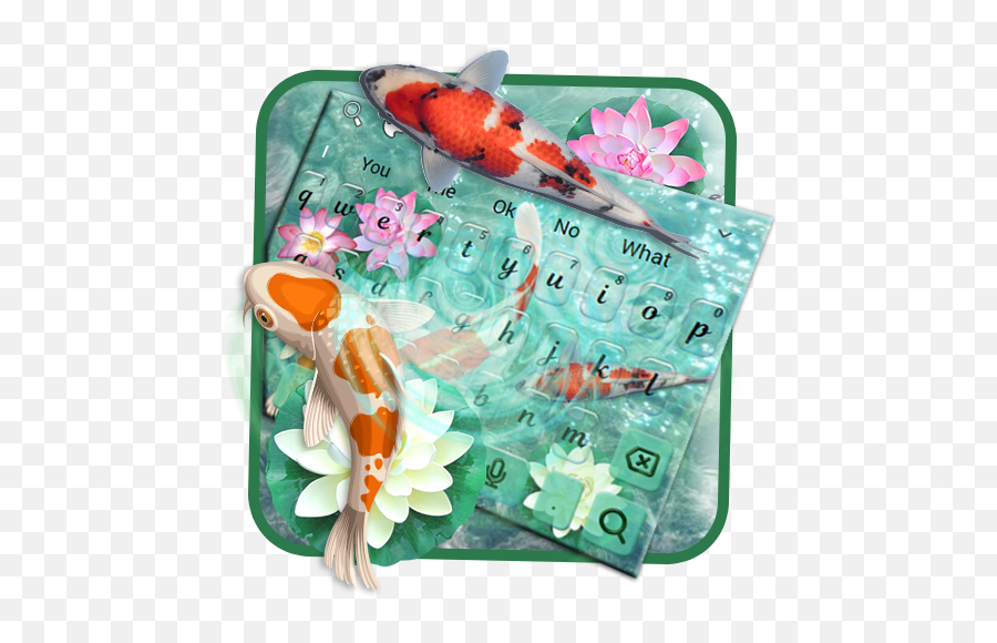 Koi Fish Keyboard U2013 Appar På Google Play - Koi Emoji,Fish Emojis