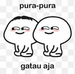Pin Di Gemoi - Pentol Stiker Emoji,Yukk Emoticon