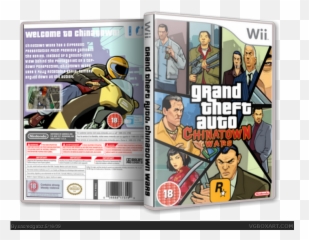 Grand Theft Auto Chinatown Wars Wii Box Art Cover By Sacredgabz - Wii Grand Theft Auto Vice City Emoji,Grad Theft Auto 1 Without Emotion