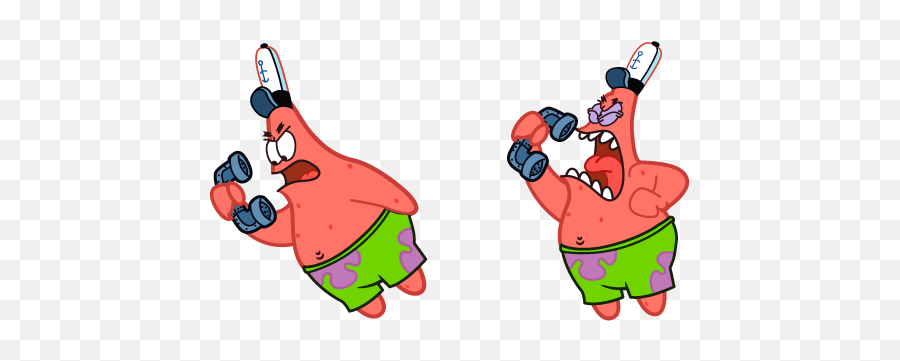 Patrick Meme - Patrick Meme Emoji,5 Emotions Meme