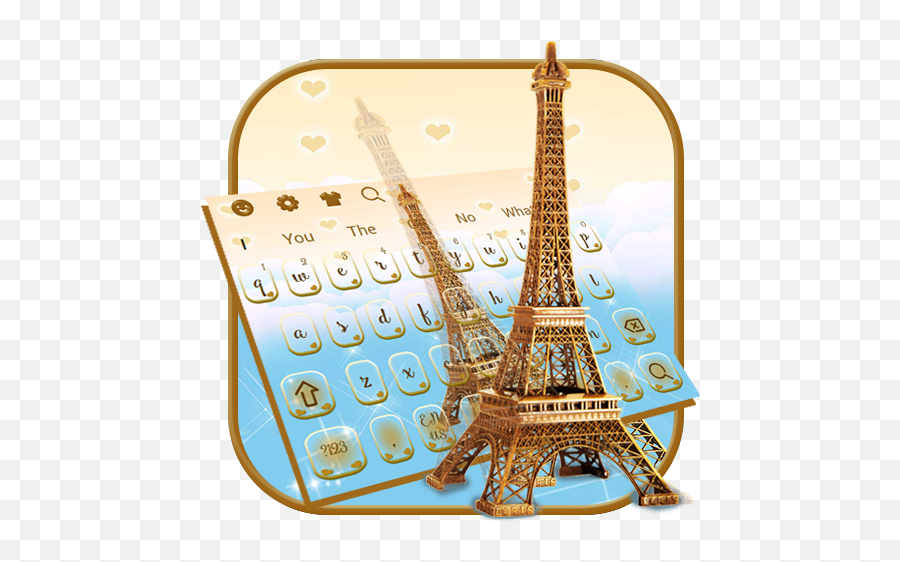 Eiffel Tower Keyboard U2013 Google Play U2011sovellukset - Tower Emoji,Is There An Eiffel Tower Emoji