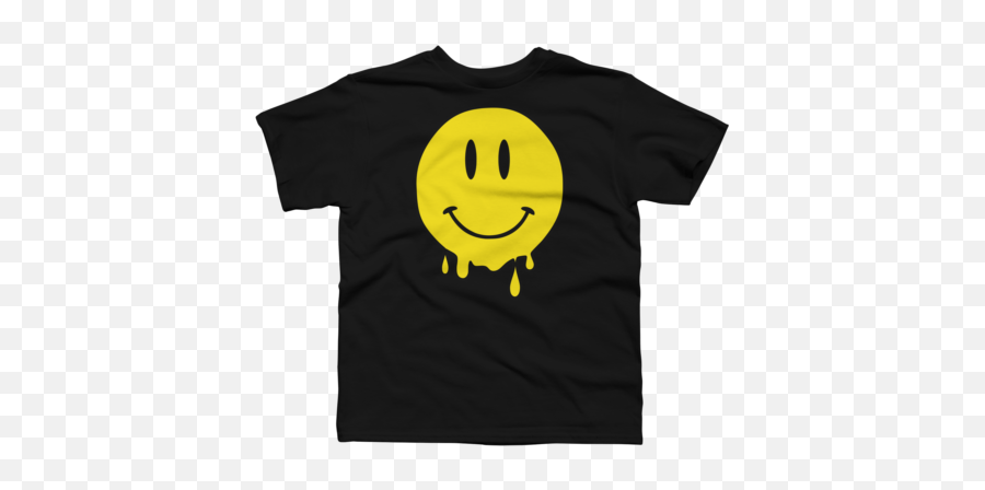Art Styles Boyu0027s T - Shirts Design By Humans Happy Emoji,Solar Dancer Smiley Face Emoticon