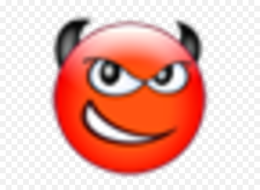 Vector Clip Art - Happy Emoji,Red Round Ball Emoticon