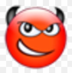 Vector Clip Art - Happy Emoji,Red Round Ball Emoticon