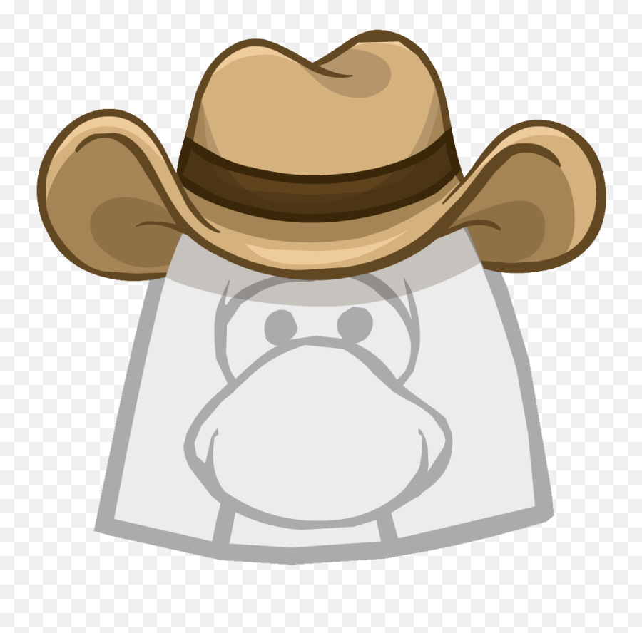 Puffle Wrangler Hat - Princess Leia Buns Clipart Emoji,Emojis Vaqueros