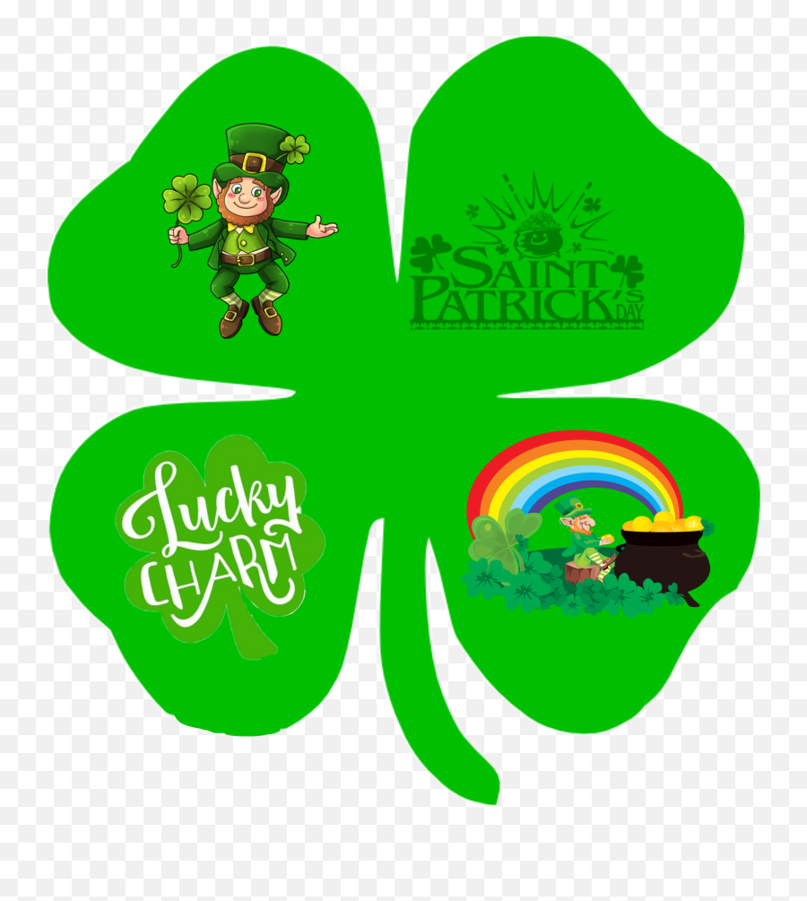 Lucky Leprechaun Stpatricks Sticker By Abahaimmaya - Fictional Character Emoji,Leprachauan Emojis