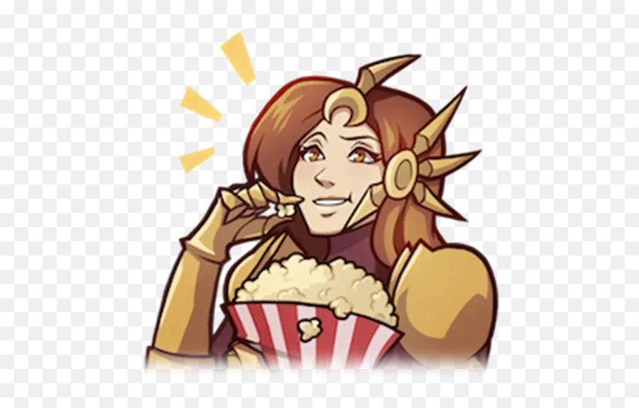 League Of Legends Whatsapp Stickers - Stickers Cloud Leona Sticker Lol Emoji,Popcorn Emojis