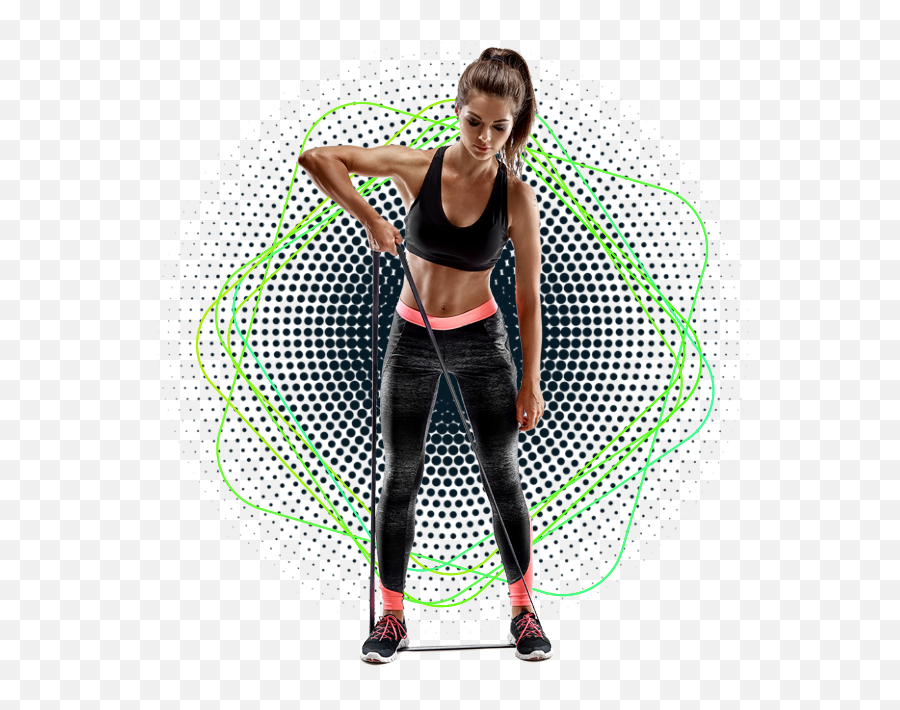 Online Workout Classes - Effective Home Fitness Blazefit Stock Photo Resistance Bands Emoji,Emotion Detection Sports Bra