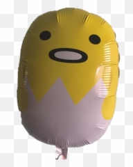 Gudetama Foil Balloon - Happy Emoji,Gudetama Emoticons