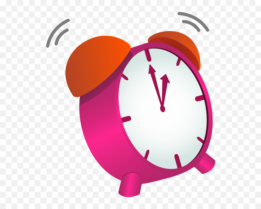 Table Alarm Clock Png Clipart Png Mart - Transparent Alarm Clock Icon Pink Clock Png Emoji,Alarm Clock For Girls With Emojis