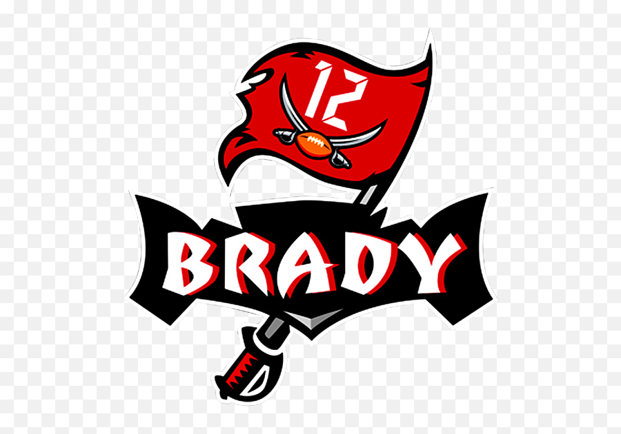 Tom Brady - Buccaneers Brady Logo Emoji,T6om Brady Sad Emoticon