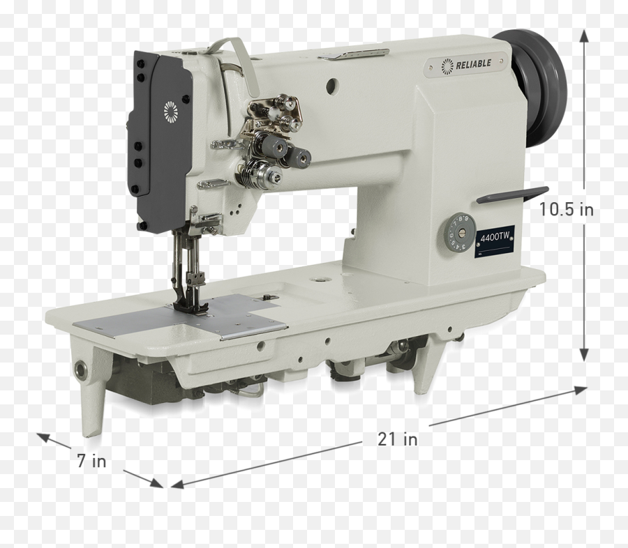 Reliable - 4400tw Two Needle Walking Foot Sewing Machine Reliable Sewing Emoji,Needle Drop Emotion