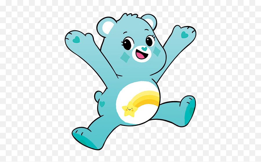 Aesthetic Care Bear Png - Care Bears Wish Bear Emoji,Care Bear Emoji