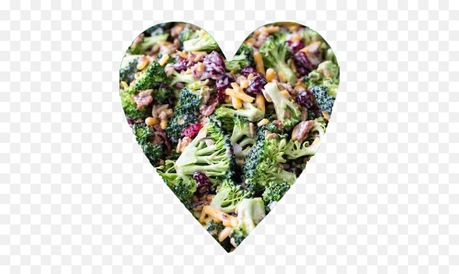 Heart Healthy Salad Veggies Sticker By Kimmytasset - Ingredients Of Broccoli Salad Emoji,Salad Emoji