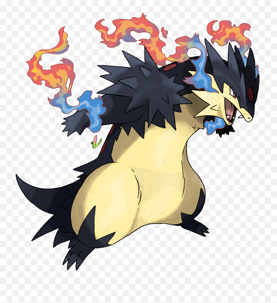 Pokemon Sun And Moon Typhlosion Png - Mega Typhlosion Emoji,Mega Emoji