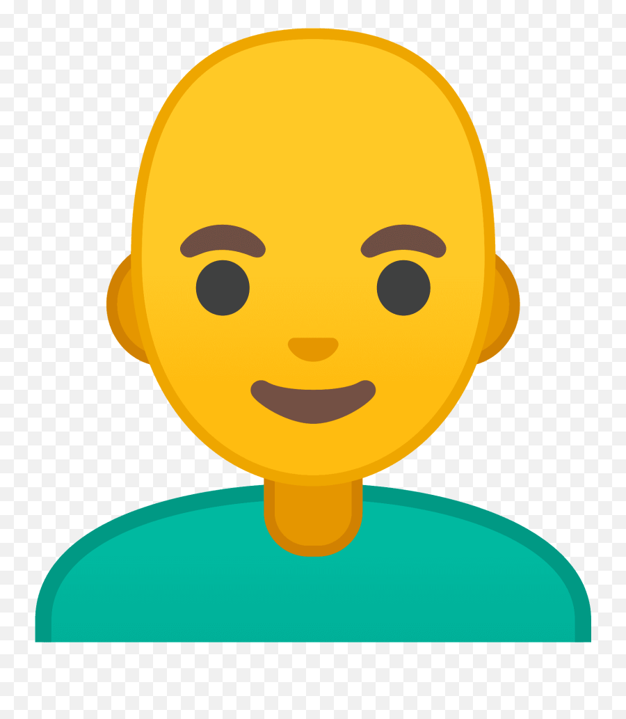 Man Bald Emoji Clipart Free Download Transparent Png,What Does A Guy Mean By Different Emojis