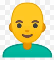 Man Bald Emoji Clipart Free Download Transparent Png,What Does A Guy Mean By Different Emojis